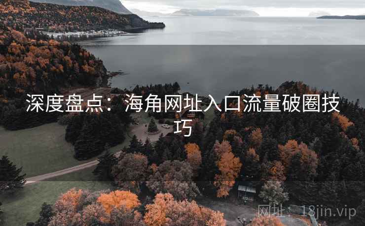 深度盘点：海角网址入口流量破圈技巧