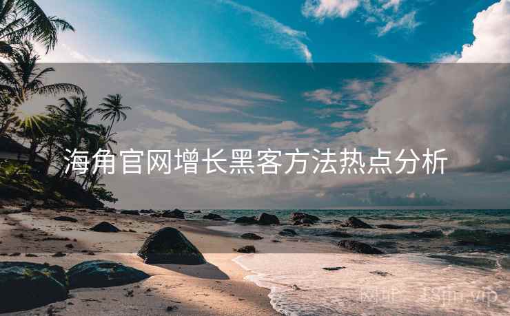 海角官网增长黑客方法热点分析